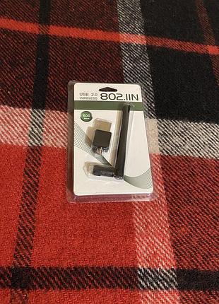 Бездротовий usb 2.0 wi-fi адаптер стандарта 802.11n