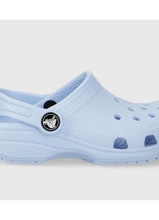 Дитячі блакитні крокси crocs