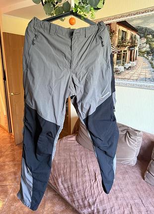Чоловічі трекінгові штани montane оригінал size 32 дуже якісні невеликі сліди на чорному а так все ідеально