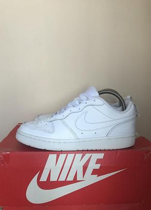 Кожаные кроссовки nike