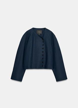 Вкорочений блейзер жіночий zara new