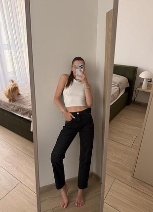 Джинси мом stradivarius