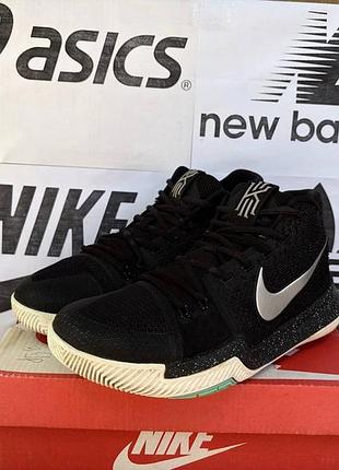 Кроссовки nike kyrie 3 iii black ice баскетбольные jordan