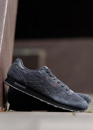 Reebok classic leather light grey 3