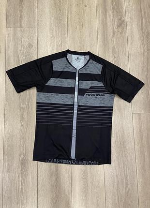 |м-l| велофутболка pearl izumi mtb / чоловіче велоджерсі / джерсі pearl izumi elite mtb ltd black/smoked pearl
