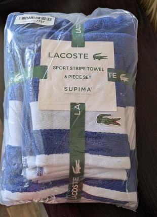 Lacoste набор полотенец 3