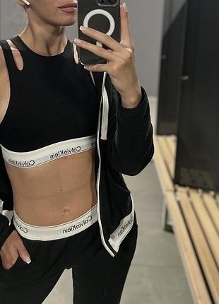 Топ чорний calvin klein оригінал жіночий