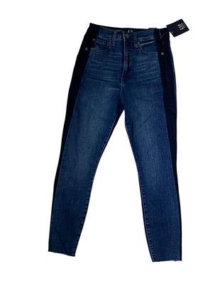 Новые джинсы скинни с лампасами gap true skinny (размер 27 petite / xs-s)