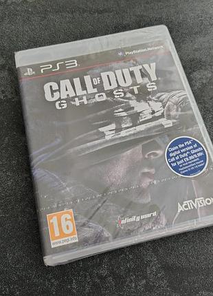 Диск call of duty ghosts (playstation 3)