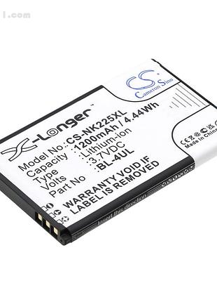Аккумулятор cameron sino nokia bl-4ul / bl-4wl 1200 mah