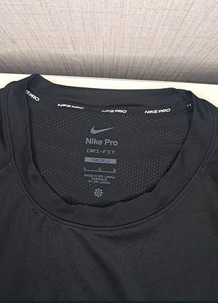 Компрессионный термо лонгслив nike pro. 3