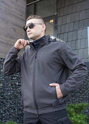 Куртка blade softshell сіра