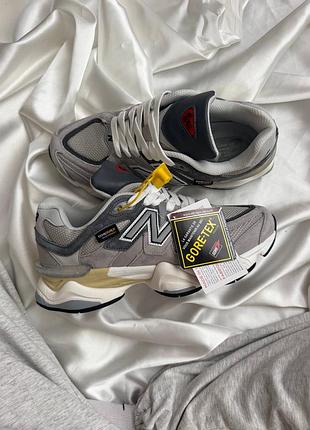 New balance 9060 grey cordura (вологозахист), new balance 9060, вологозахистні new balance 9060