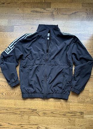 Adidas originals standard 20 windbreaker, артикул ec7328 вітровка куртка