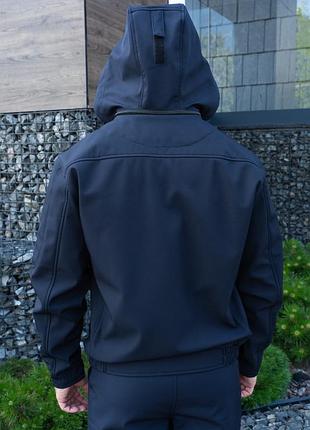 Куртка blade softshell темно-синя 3