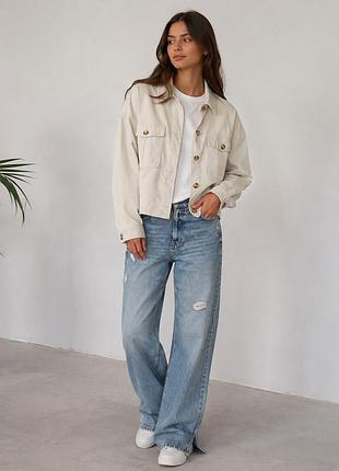 Куртка-рубашка (overshirt) по бирке р.46, будет на хл или л