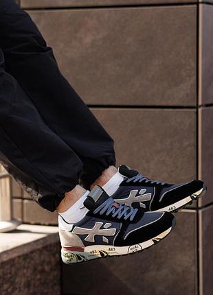 Mick black blue grey 7