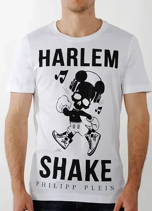 Біла чоловіча футболка - philipp plein (s/m/xl/xxl) - нова