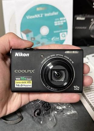 Nikon coolpix s6200 — повний комплект вінтажний цифровий фотоапарат мильниця y2k tiktok