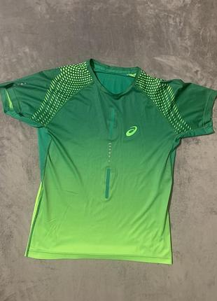 Чоловіча спортивна футболка asics ss top 1 (green gecko)