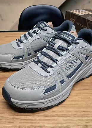 Оригінальні трекінгові демікросівки skechers hillcrest 2.0 / 237806 ltgy