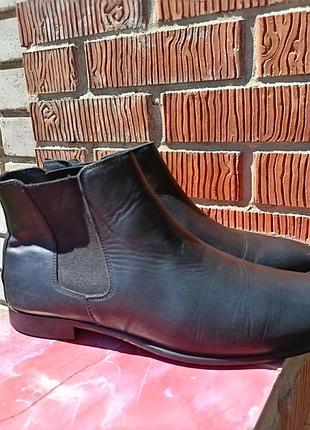 Мужские ботинки челси zara man — размер 41 (стелька 27 см)
