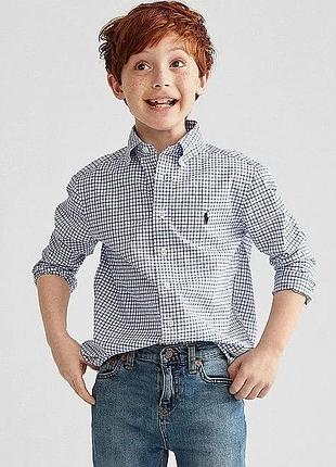 Оригинальная рубашка для парня подростка ralph lauren 10 лет