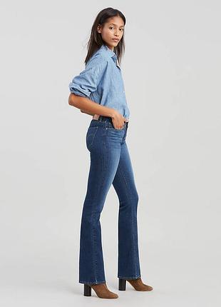 Жіночі джинси levi's 715 bootcut, синього кольору 26*32