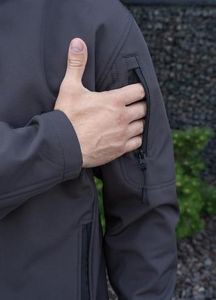 Куртка blade softshell сіра 5