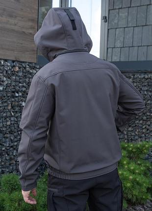 Куртка blade softshell сіра 4