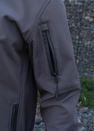 Куртка blade softshell сіра 6