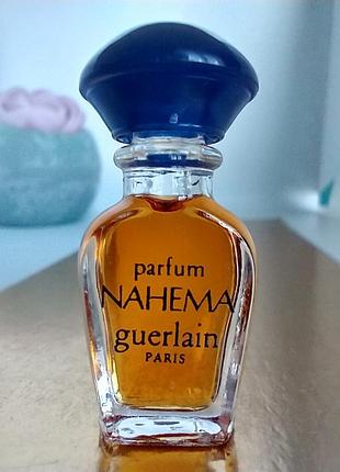 Nahema guerlain вінтажна мініатюра, parfum/духи2 мл