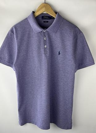 Чоловіча футболка поло polo ralph lauren slim fit