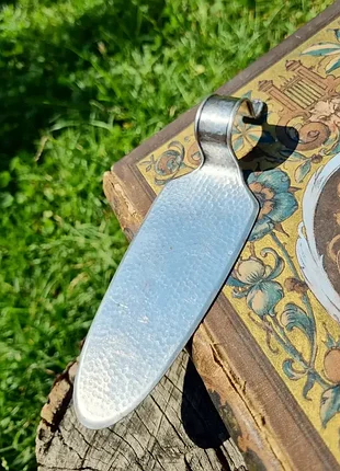 Винтажная серебряная лопатка для торта, пирожных и десертов.