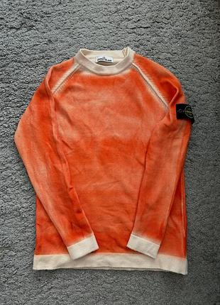Світшот / светр stone island hand - sprayed