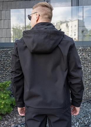 Куртка blade softshell чорна 3