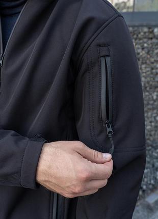 Куртка blade softshell чорна 7