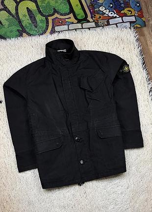 Оригинальная мужская куртка стон stone island si raso gommato