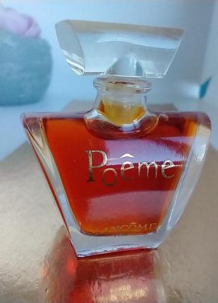Poeme lancome миниатюра винтаж parfum духи 4мл
