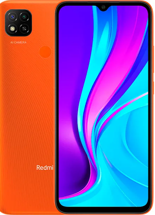 📱 смартфон redmi 9c nfc 2/32 гб, оранжевый