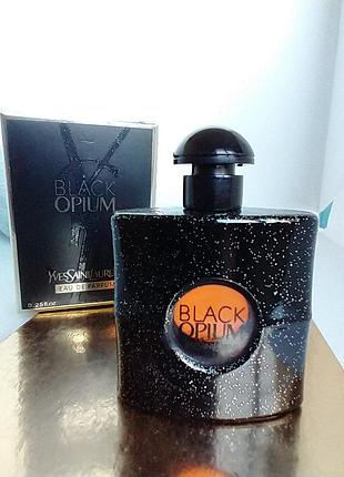 Yves saint laurent black opium eau de parfum (мініатюра 7.5 мл)