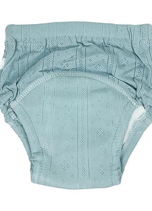 Тренировочные трусики однотонные 5-ти слойные mgz-0666(blue) размер m (11-13 кг)