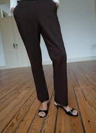 Укорочені брюки з мереживом zara