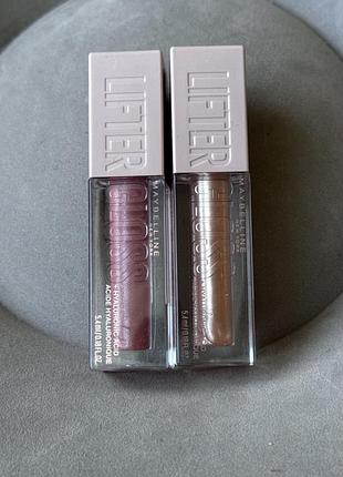 Зволожувальний блиск для губ з гіалуроновою кислотою maybelline new york lifter gloss, 003 та 20