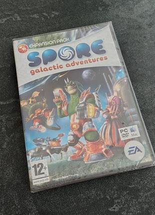 Диск spore galactic adventures (pc)