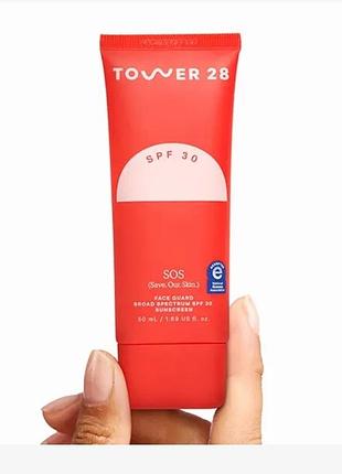 Tower 28
sos faceguard™ spf 30 sunscreen pa+++