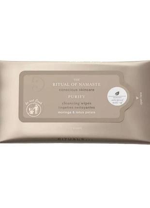 Салфетки для снятия макияжа the ritual of naste miracle wipes travel от rituals 10шт