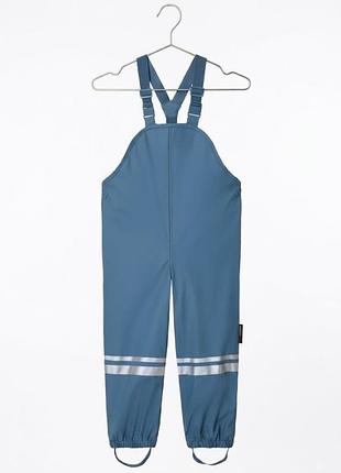 Дождевик полукомбинезон kuniboo для мальчика на флисе bs001533