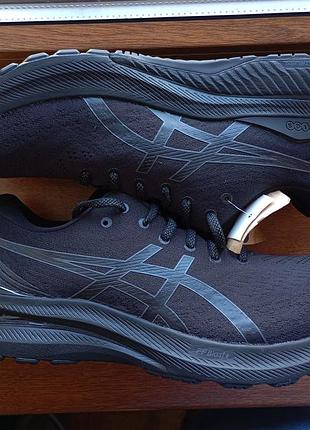 Чорні бігові кросівки asics gel-kayano 29  оригінал р.46 стан ідеальний