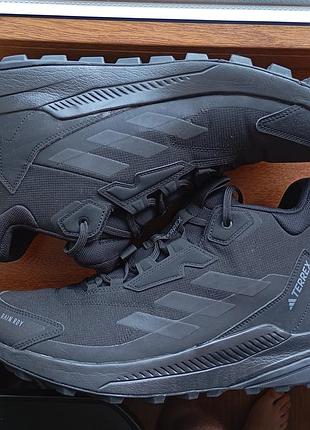 Треккинговые ботинки adidas terrex anylander mid rain.rdy мембрана оригинал в черном цвете р.47 стан идеален